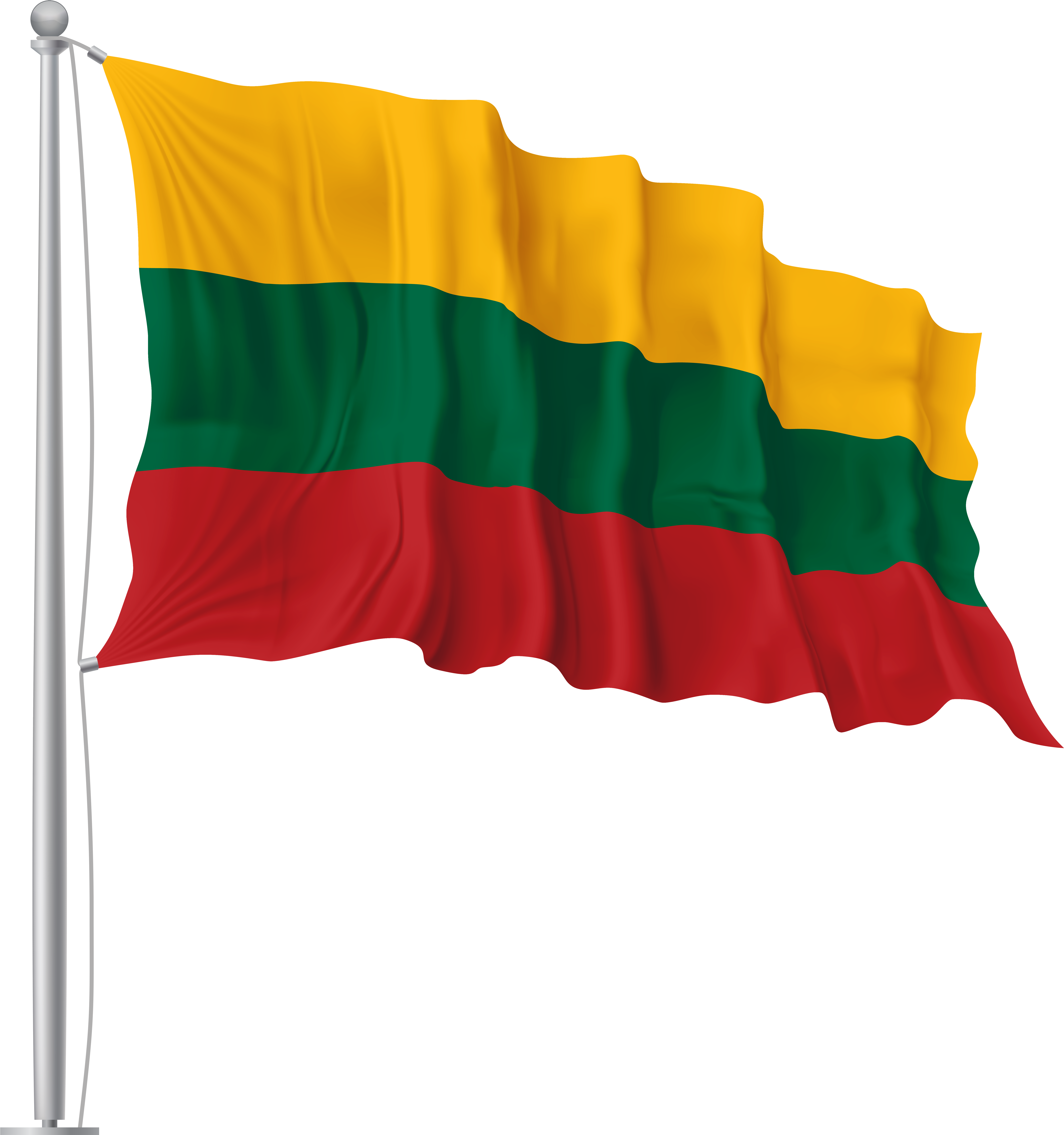 Lithuanian Flag Clip Art - Png Download (7519x8000), Png Download