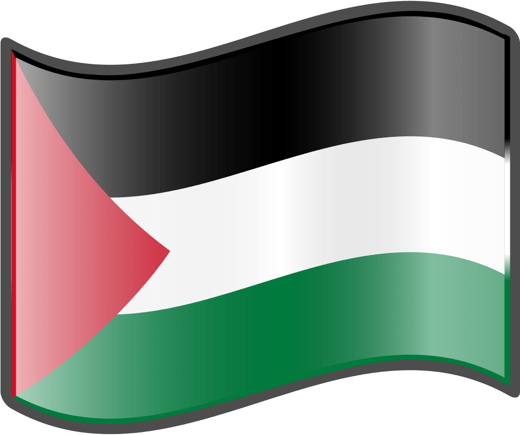 Palestine Flag Clipart (1024x1024), Png Download