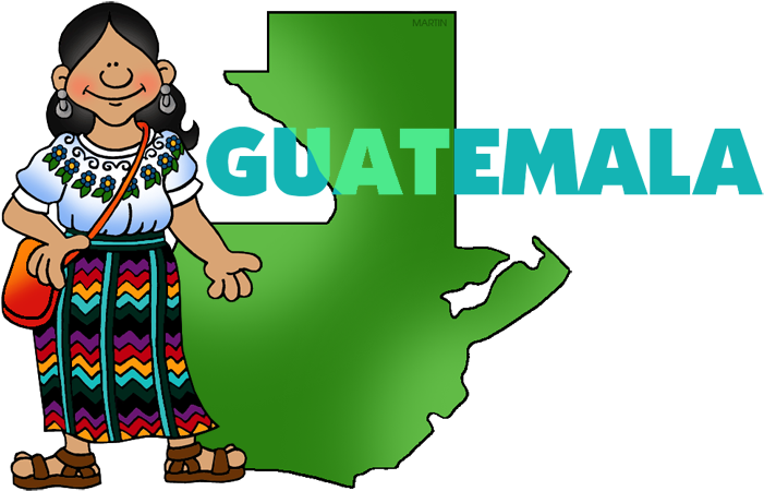 Guatemala Map Clipart - Full Size Clipart (#2516816) - PinClipart