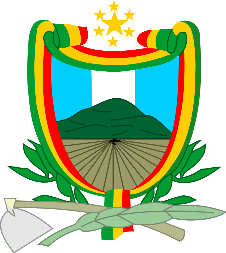 Coat Of Arms Of Jalapa Department, Guatemala Clipart (913x1024), Png Download