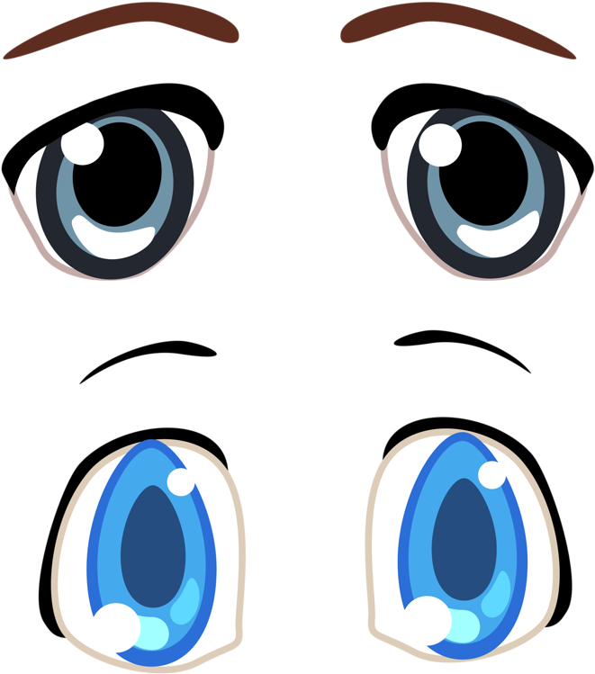 Smiley , Augen Clipart (740x800), Png Download