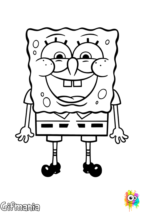 Bob Esponja Clipart (480x720), Png Download