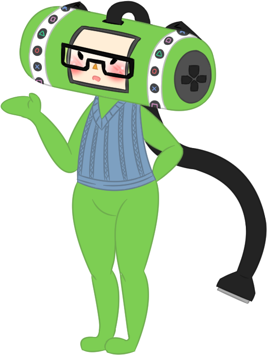 Katamari Cousin Oc- Drifter Clipart (538x714), Png Download