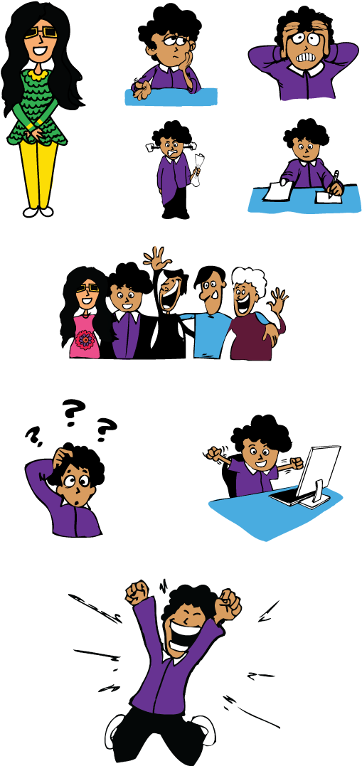 Some Illustrations From The Book Clipart (650x1165), Png Download