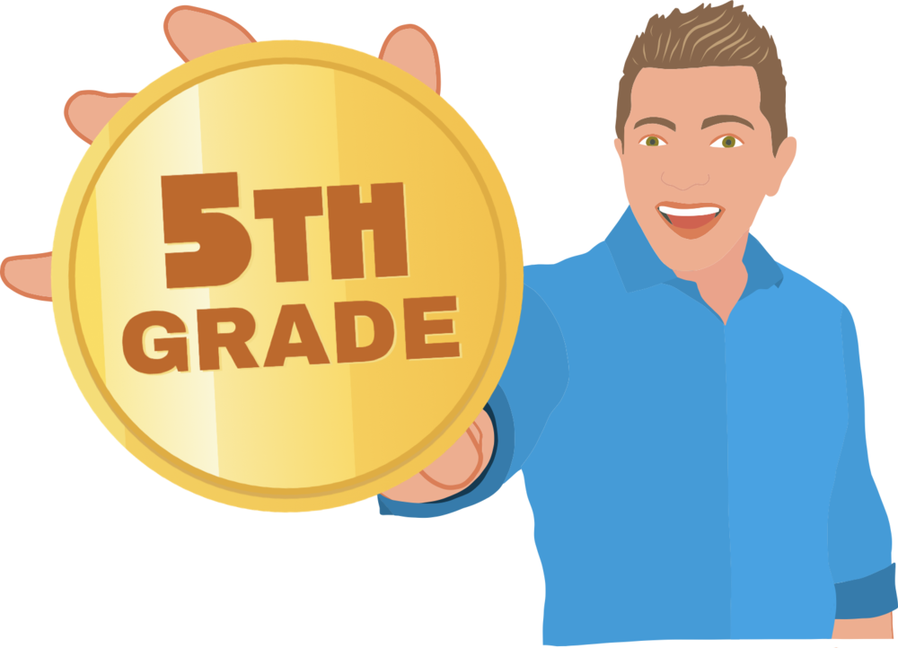 Tony Vincent 5th Grade Teacher Clipart (1000x722), Png Download