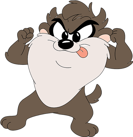 Tasmanian Devil Baby Clipart (500x666), Png Download