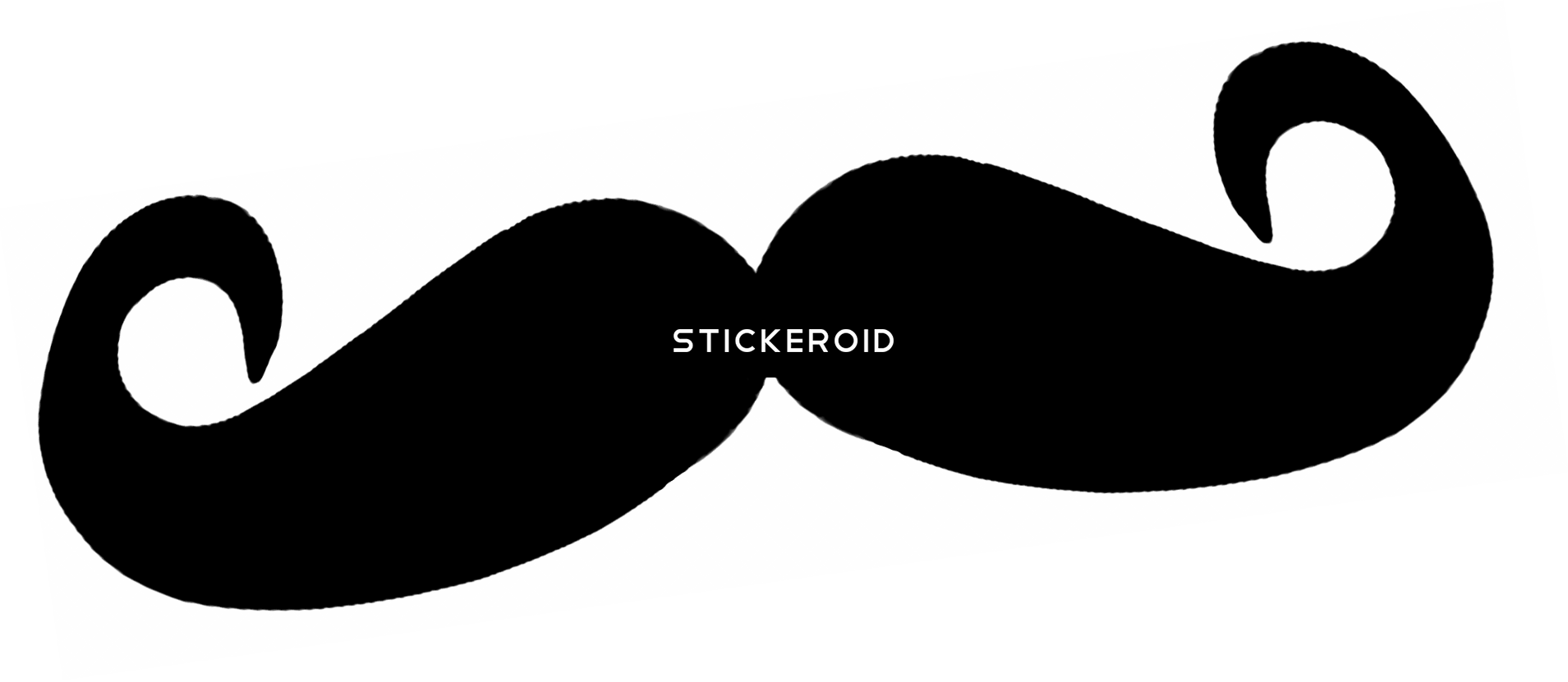 Moustache And Beard Clipart (1909x831), Png Download