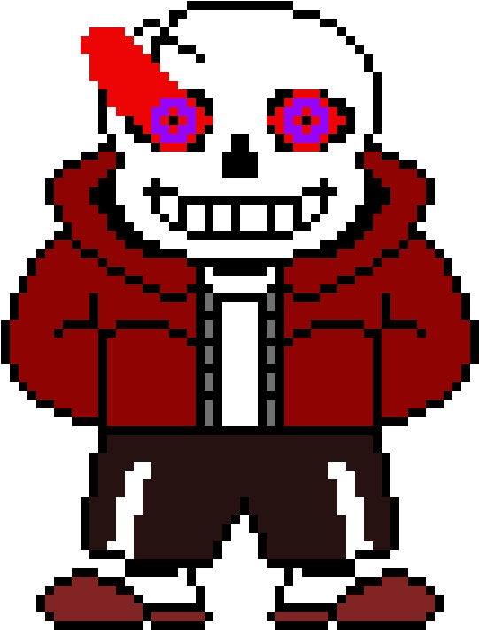 Insane Hardtale Sans Clipart (620x770), Png Download