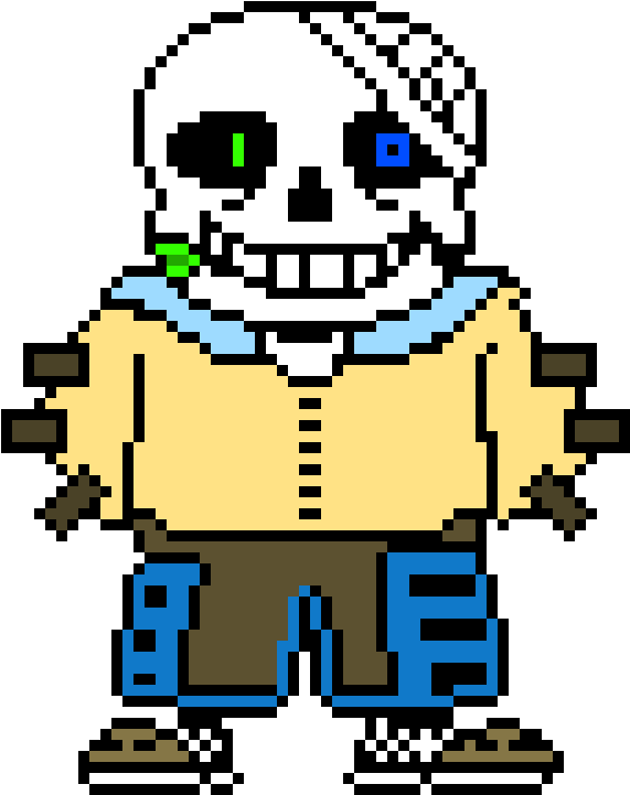 Insane Sans Sprite Clipart (620x720), Png Download