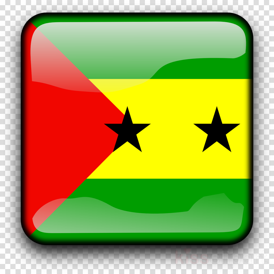 Flag Clipart Flag Of São Tomé And Príncipe National - Png Download (900x900), Png Download