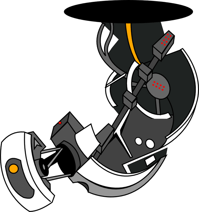 Glados Clipart - Google Search - Png Download (658x700), Png Download
