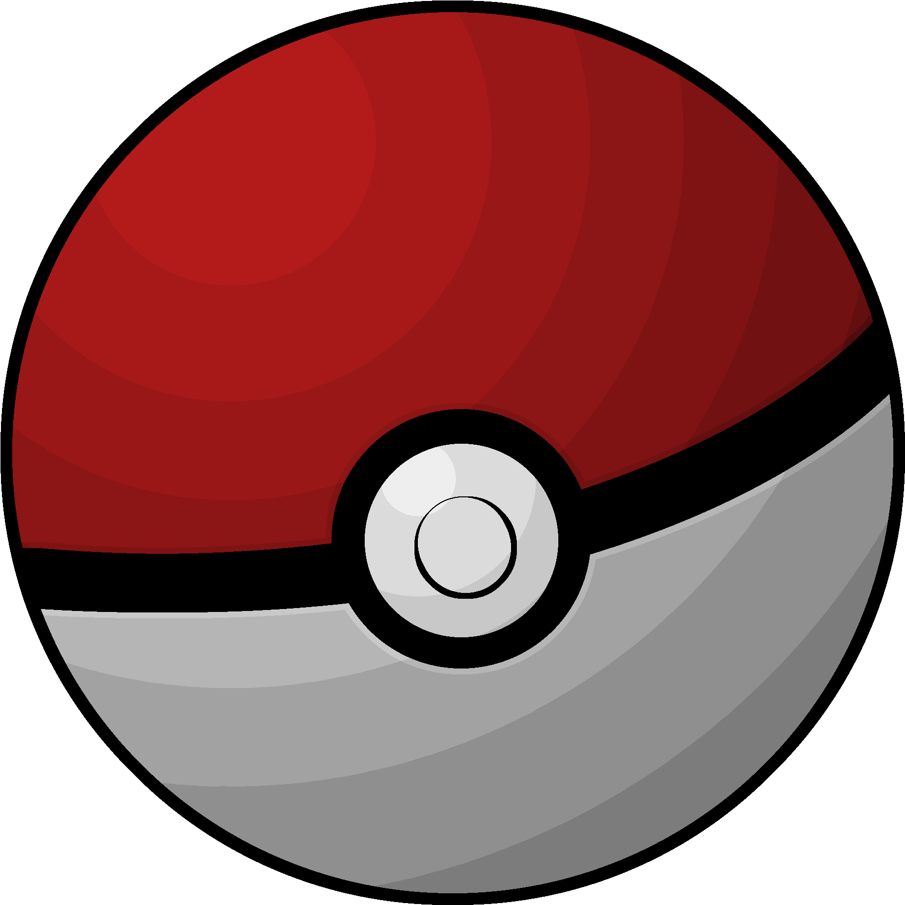 Pokeball Pixel'd Clipart (1920x1920), Png Download