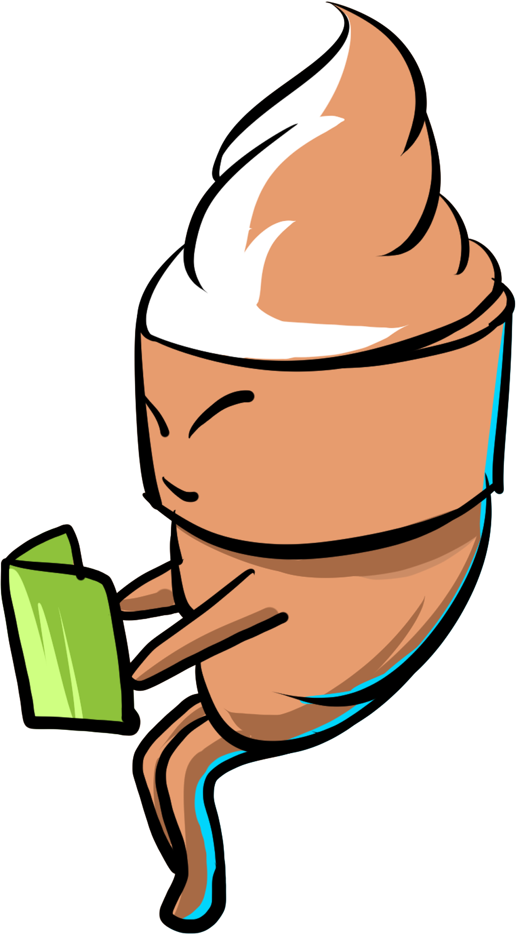 Cartoon Creative Colored Reading Png And Psd Clipart (2000x2000), Png Download