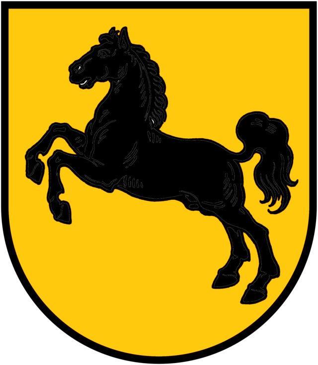 Coat Of Arms Of Saxony Clipart (640x734), Png Download