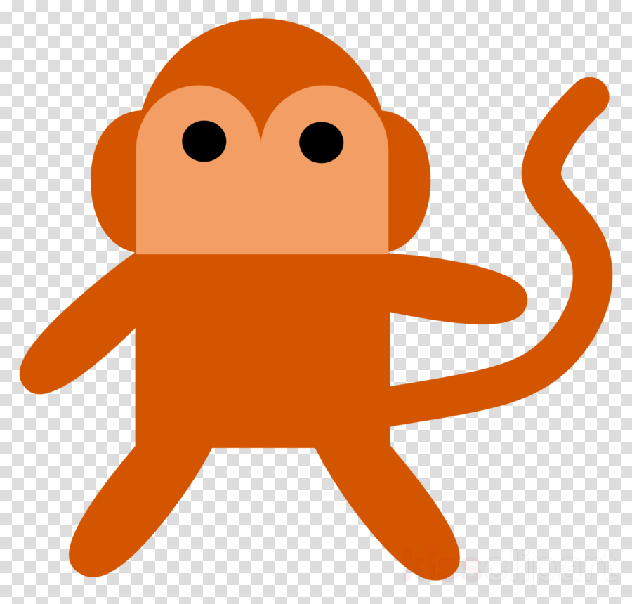 Monkey Clip Art Clipart Ape Monkey Clip Art - Png Download (900x860), Png Download