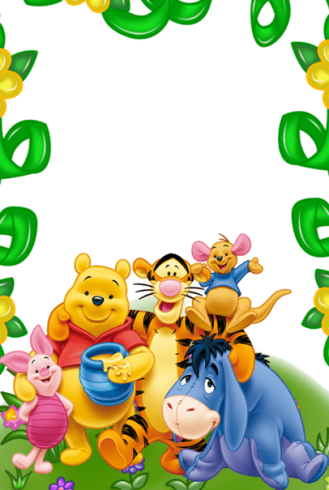 Best Stock Photos Winnie The Pooh And Friends Kids Clipart (480x715), Png Download