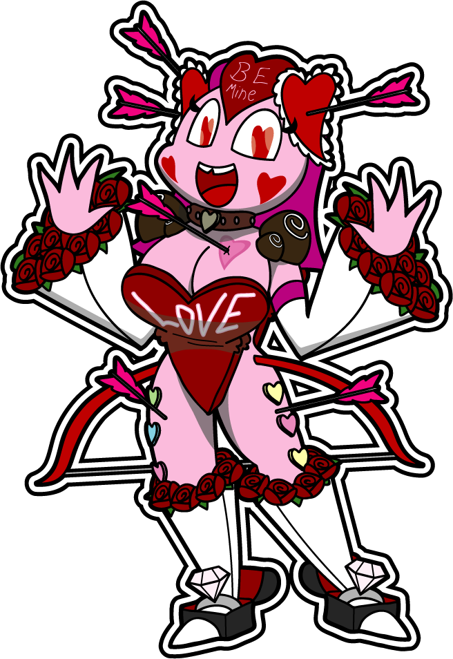 All The Goodness Of Valentines Day, Hope Everyone Has Clipart (656x954), Png Download