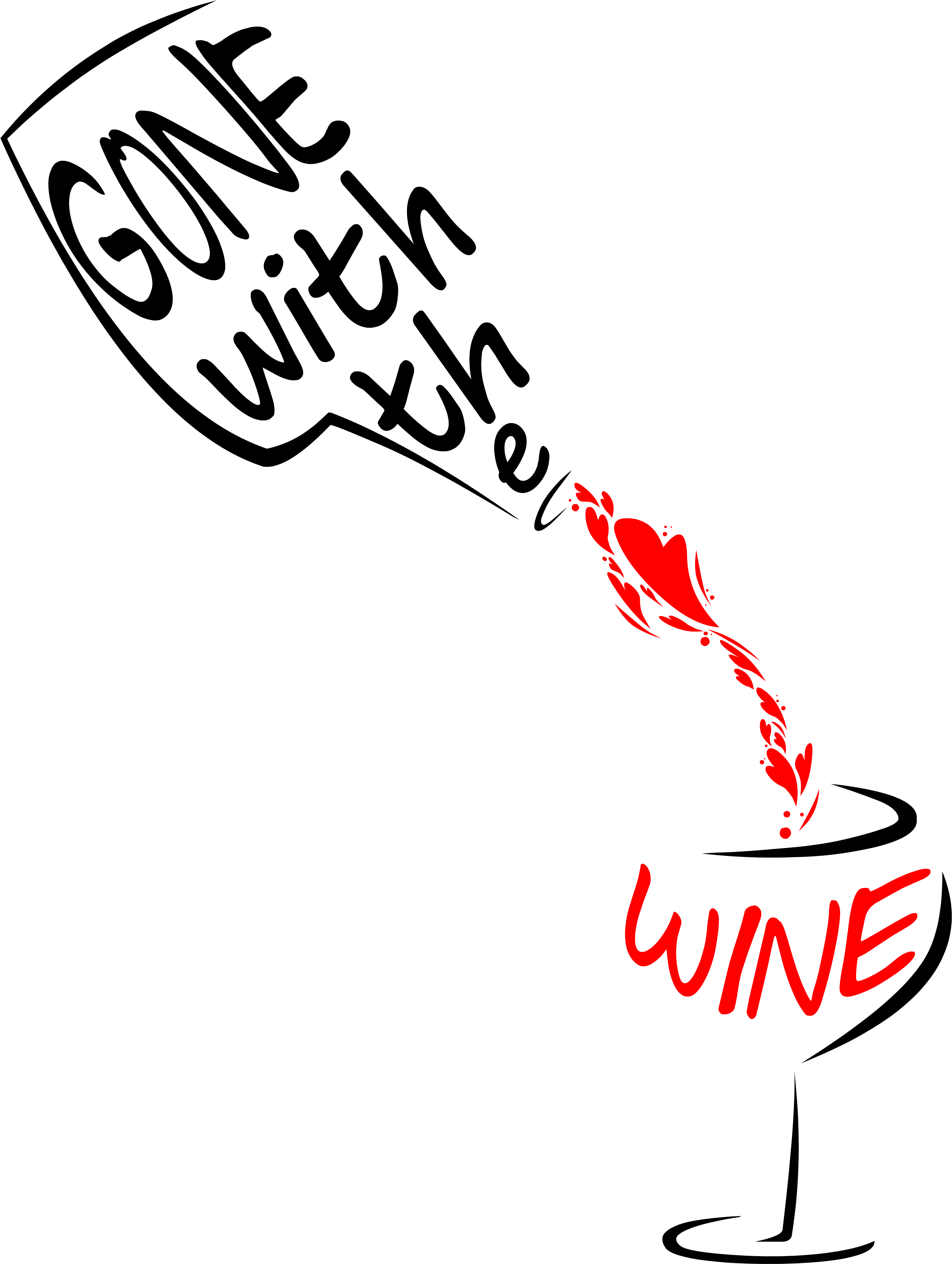 Invited To Dinner At A Friends Not Sure What To Take Clipart (4500x3833), Png Download