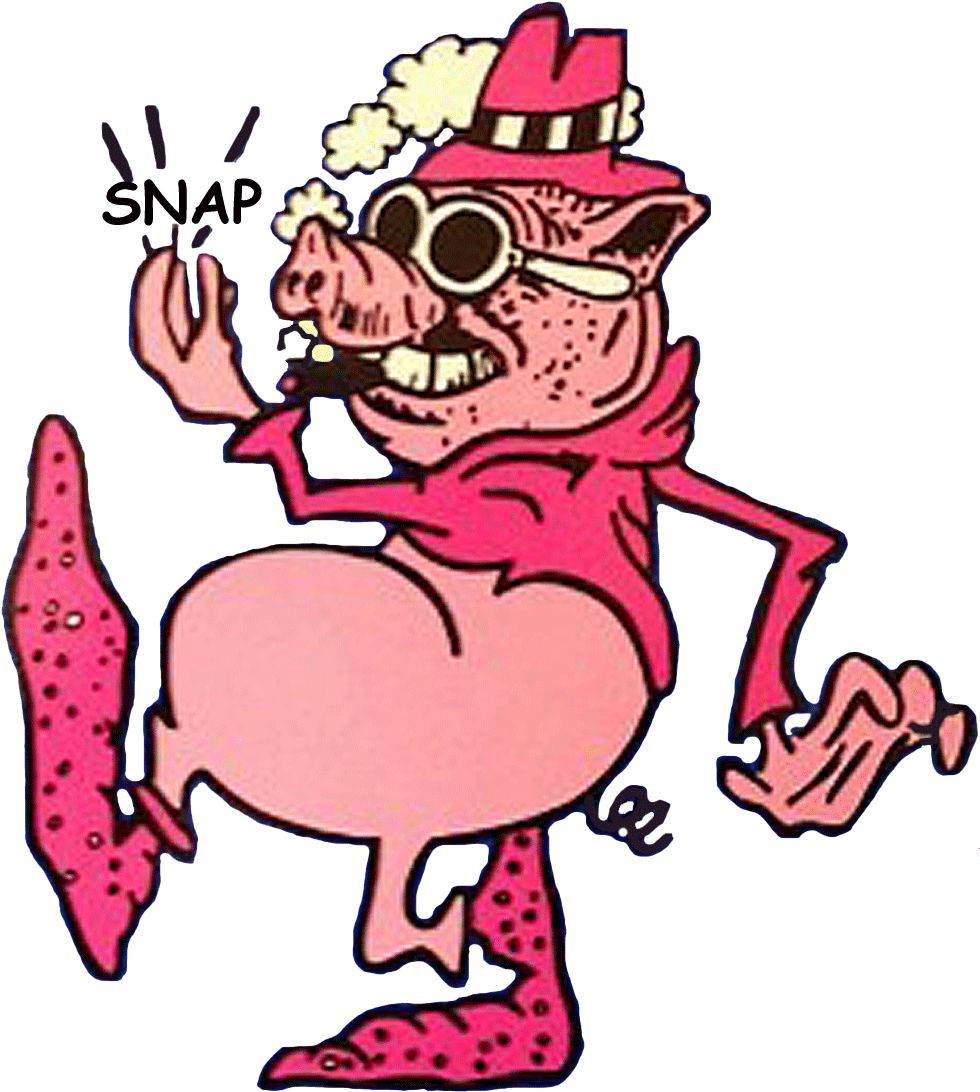 The Swingin Pig Bootlegs Logo Clipart (1297x1297), Png Download
