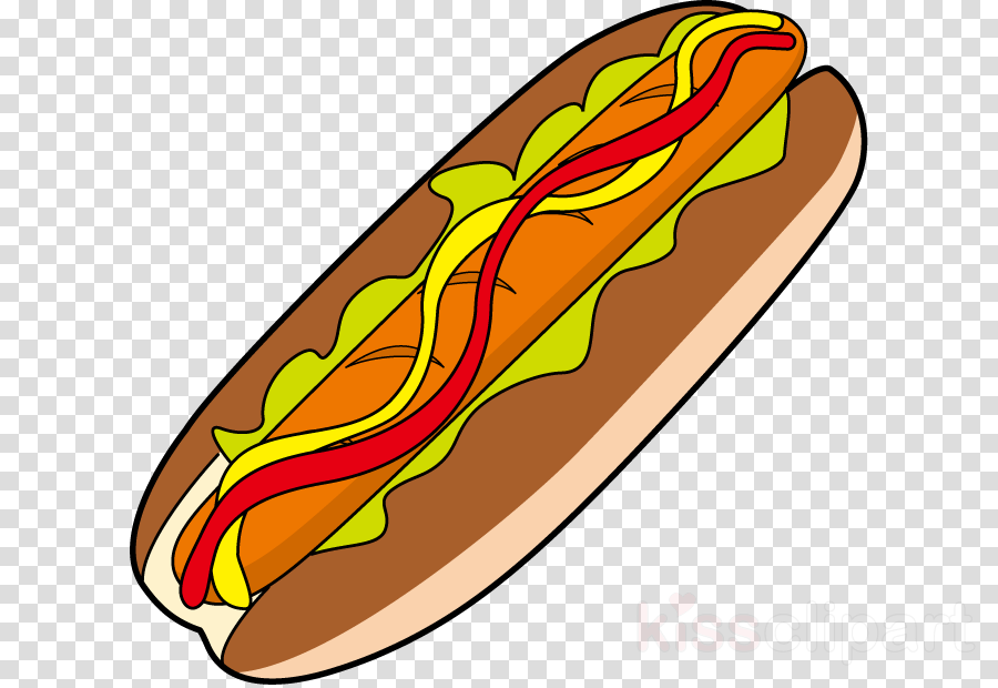 Hot Dog イラスト Clipart Hot Dog Yakisoba Clip Art - Png Download (900x620), Png Download