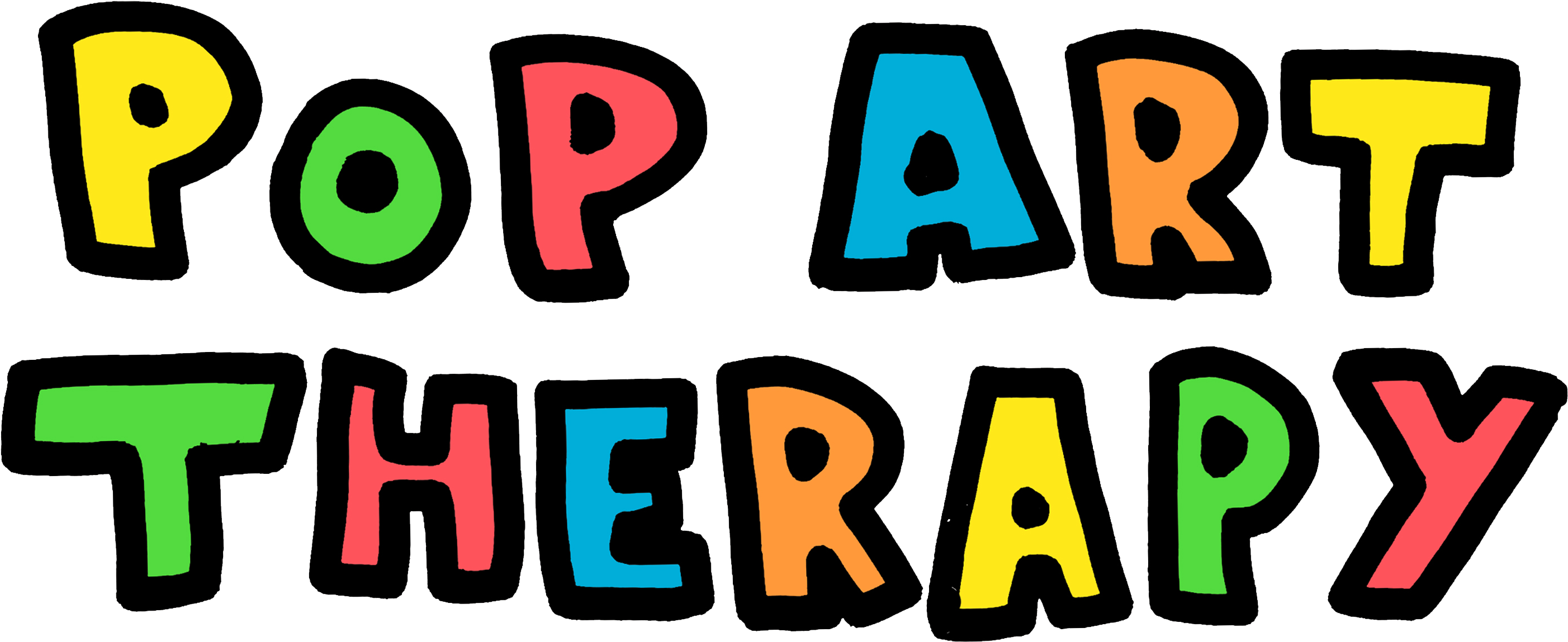 Pop Art Therapy Clipart (3134x1367), Png Download