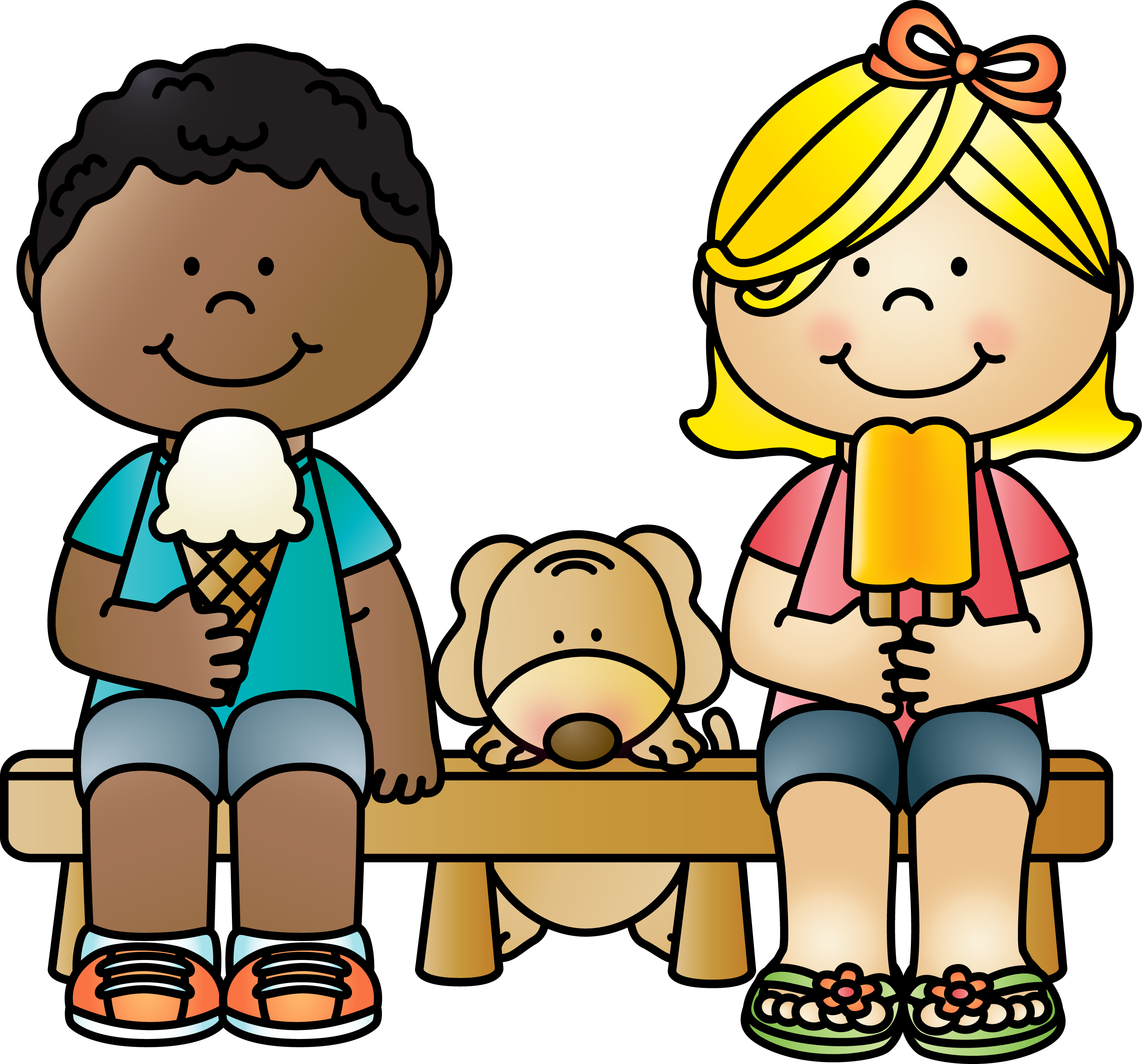 Bookmark Clip Child - Png Download (2787x2598), Png Download