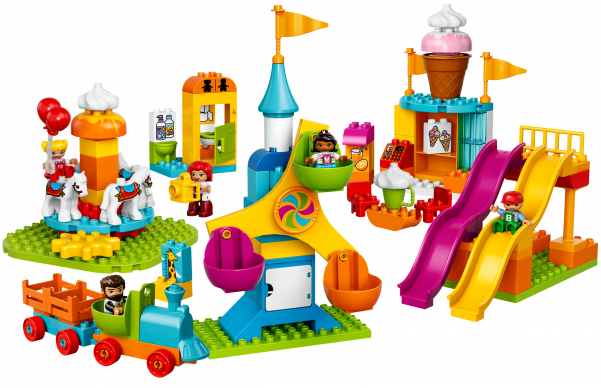 10840 Lego® Duplo® Big Fair Clipart (600x600), Png Download