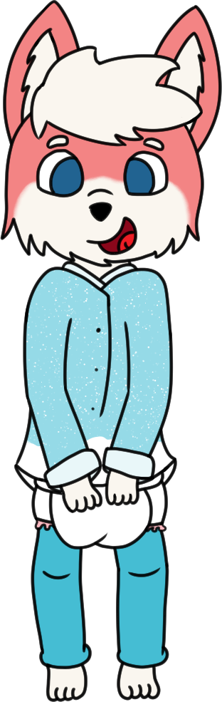 The Cute Little Kohaku Is Having Some Fun Wetting His Clipart (312x985), Png Download