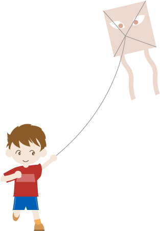 Kite Flying Clipart (640x480), Png Download