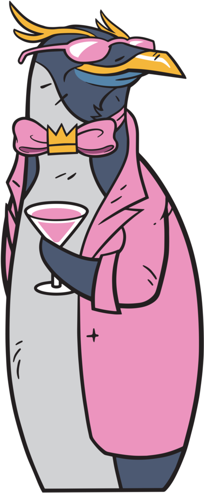 Pink Tuxedo Clipart (1000x1000), Png Download