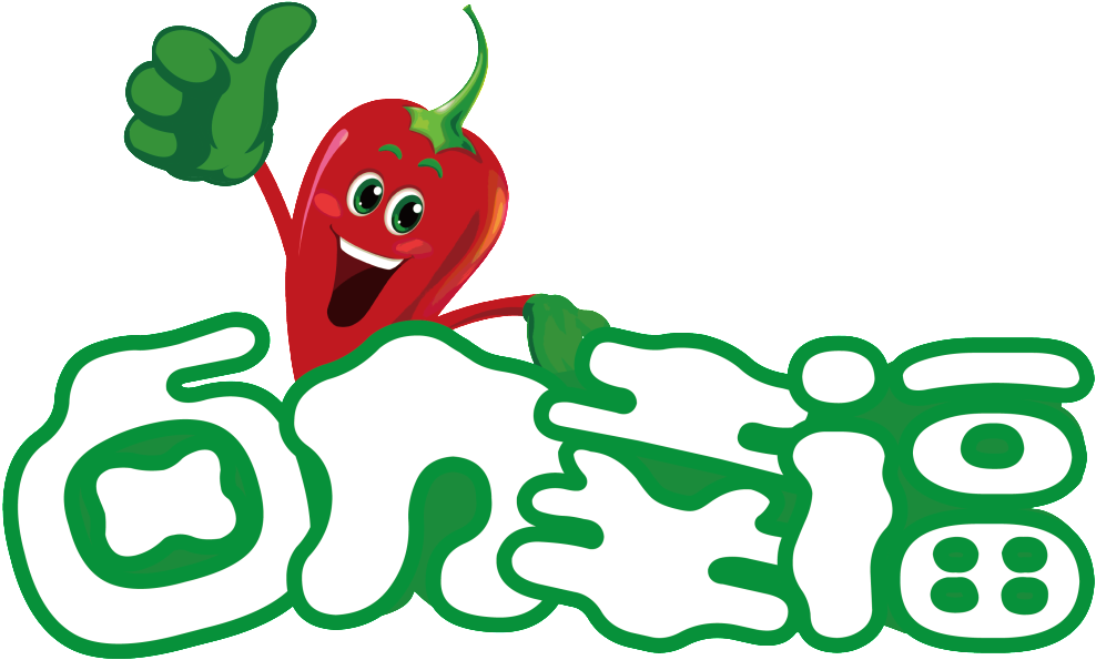 Halogen Happiness Font Design Chili Cartoon Clipart (1024x672), Png Download