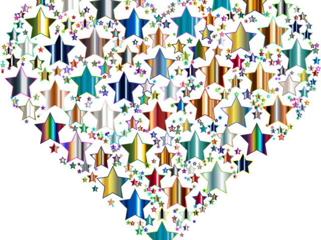 Heart Pictures Clipart Star - Png Download (640x480), Png Download