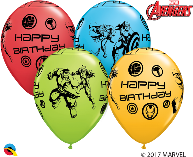 Happy Birthday Avengers Clipart (700x870), Png Download