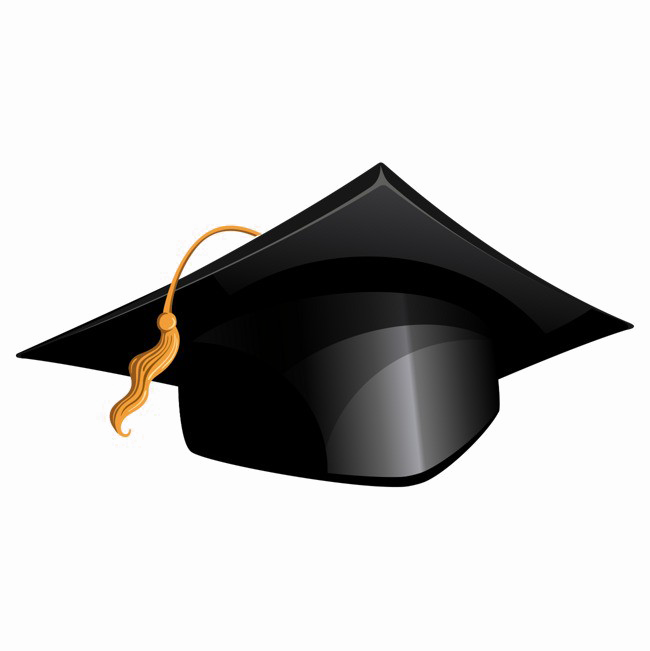 Academic Hat Png Transparent Picture Clipart (650x651), Png Download