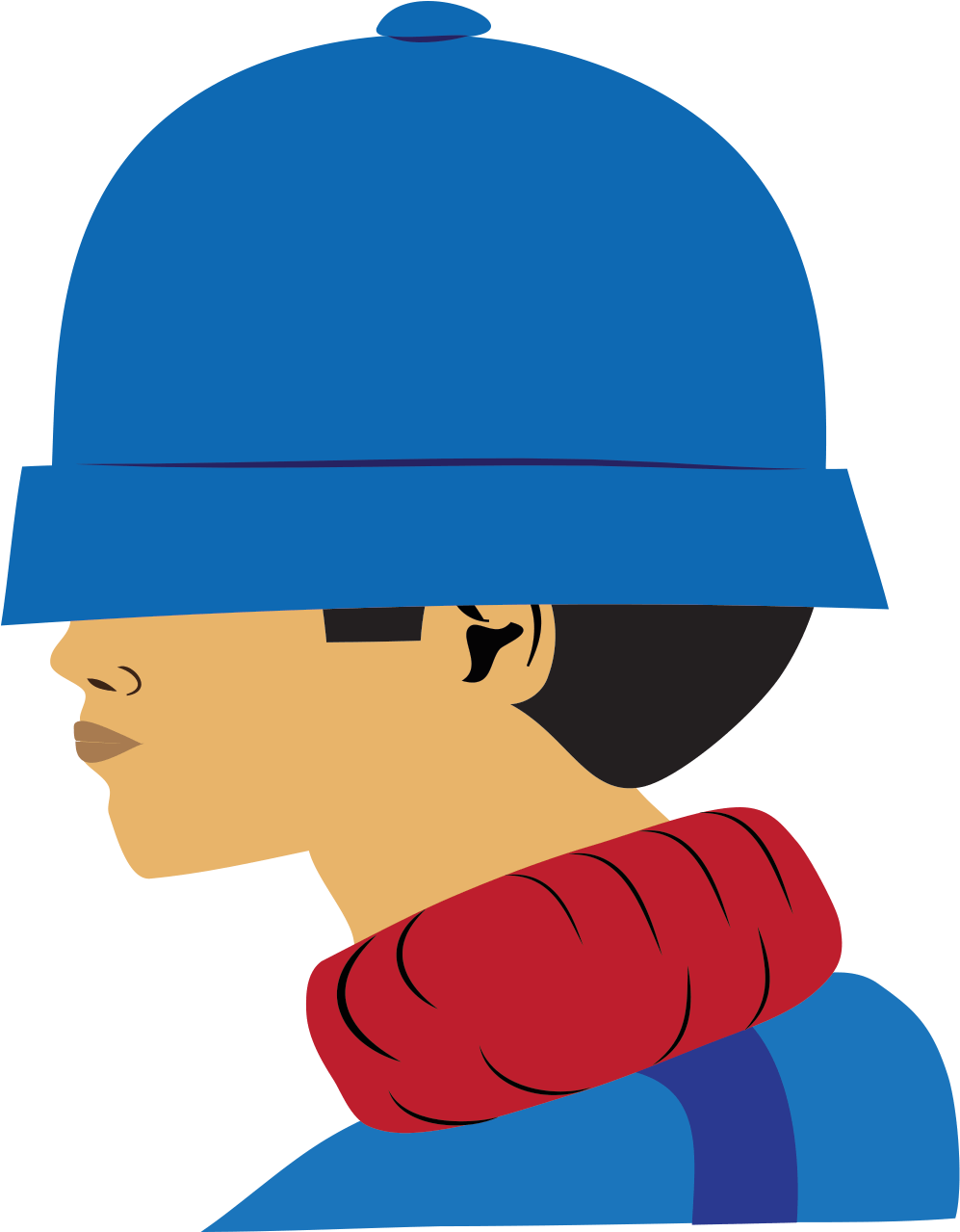 Flat-bboy Clipart (1000x1319), Png Download