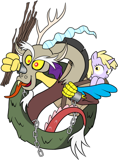 Southparktaoist, Dinky Hooves, Discord, Krampus, Safe Clipart (600x742), Png Download