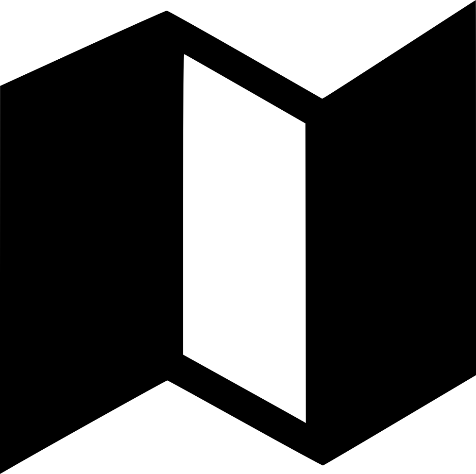 Map Fold Locate Explore Ing Comments Clipart (980x976), Png Download