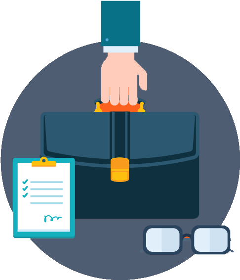 Corporate Clipart (561x755), Png Download