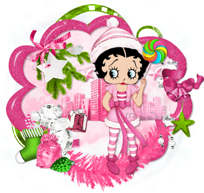 Betty Boop Pictures, Summer Wreath, Christmas 2016, Clipart (704x650), Png Download