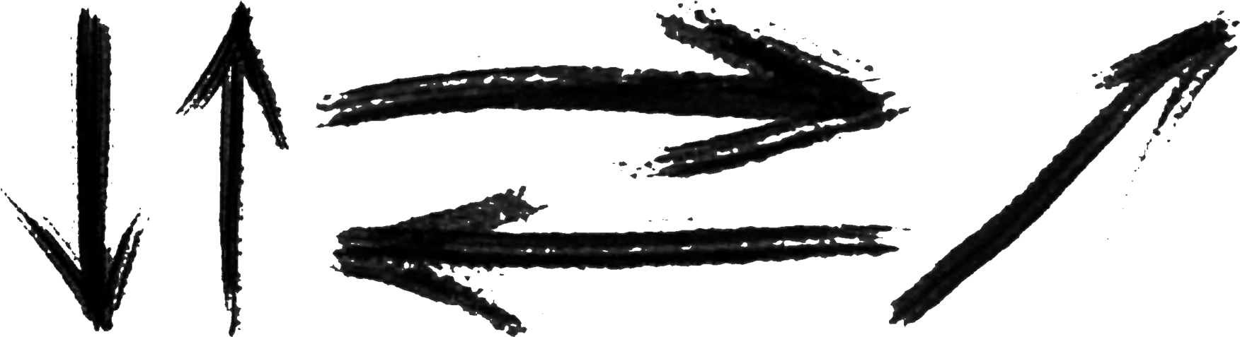 Paper Drawing Boho Arrow Clipart (1800x523), Png Download