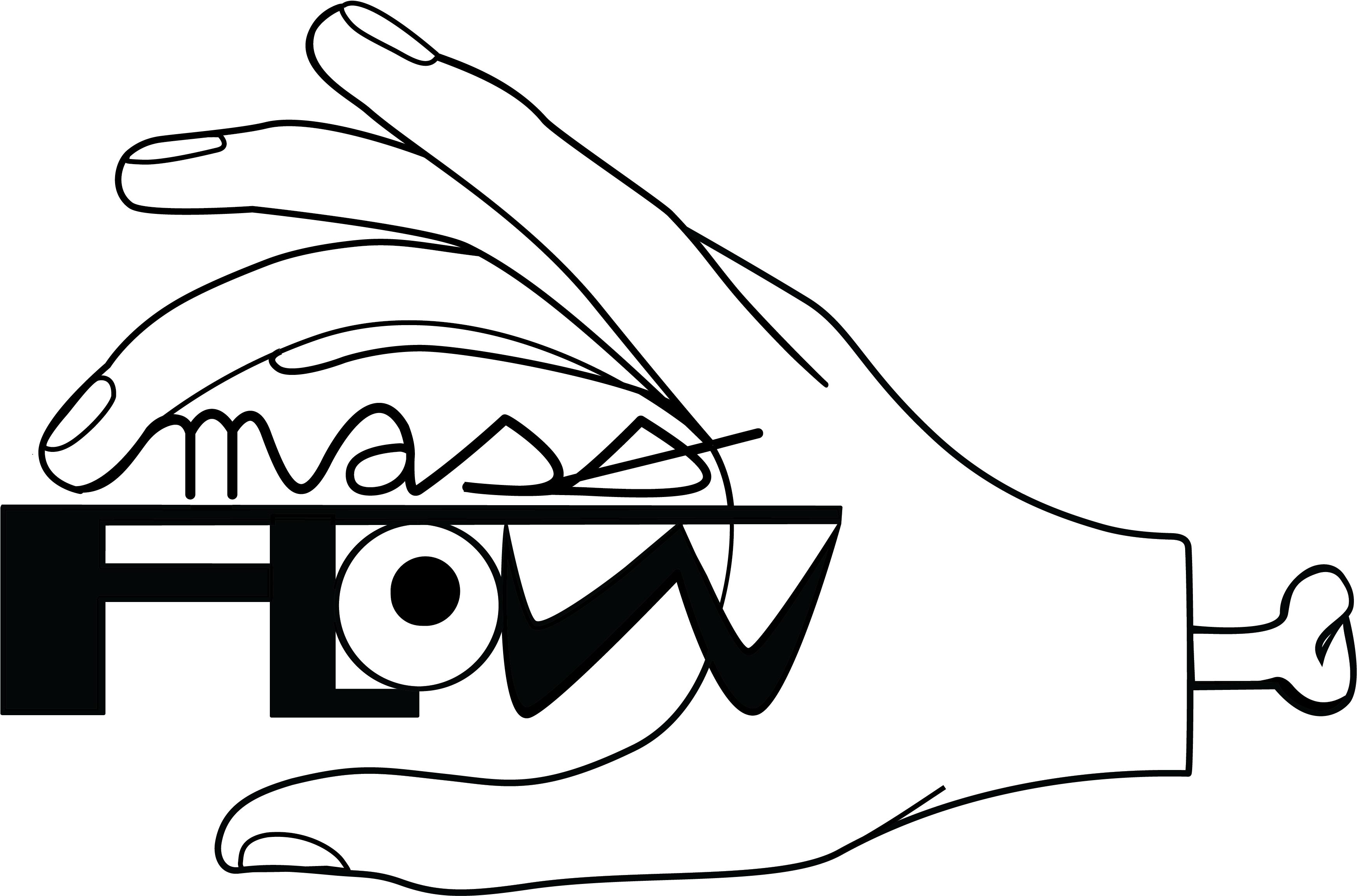 Massflow Is An Online Publication And Label Based Out Clipart (4618x3967), Png Download