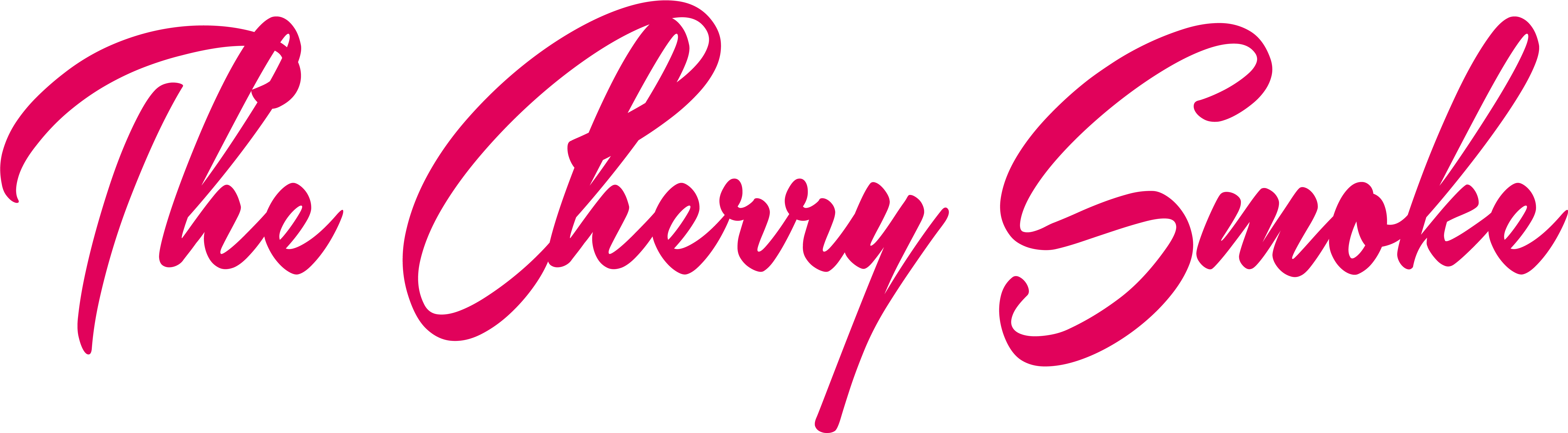 The Cherry Smoke Clipart (6699x1997), Png Download