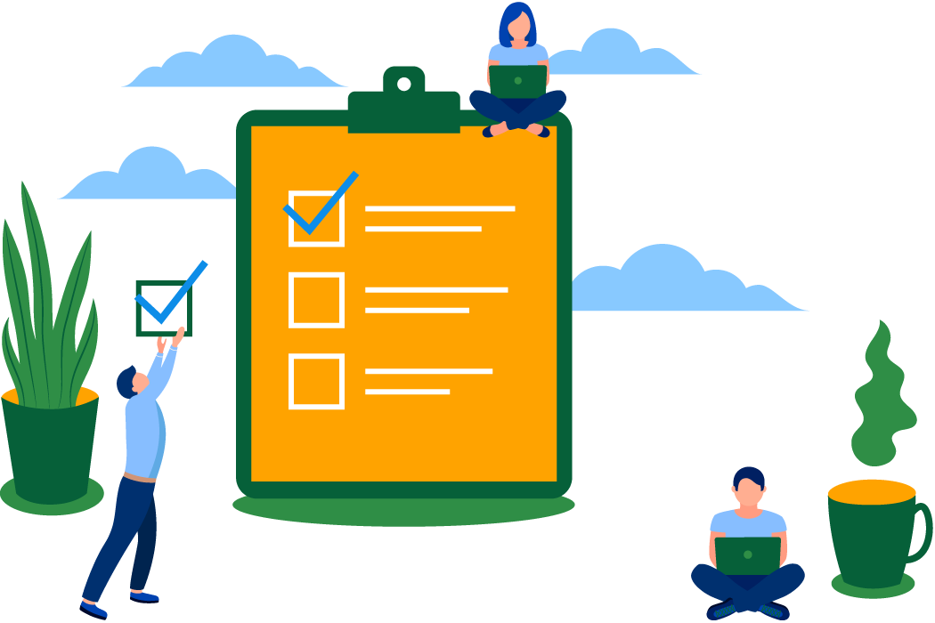 Survey Vs Questionnaire Clipart (1050x700), Png Download
