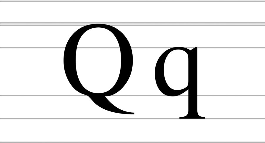 The Letter Q Doesn't Appear In Any Us State Name Clipart (900x600), Png Download