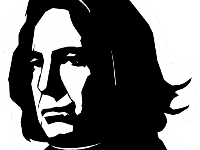 Severus Snape Clipart Black And White - Png Download (640x480), Png Download