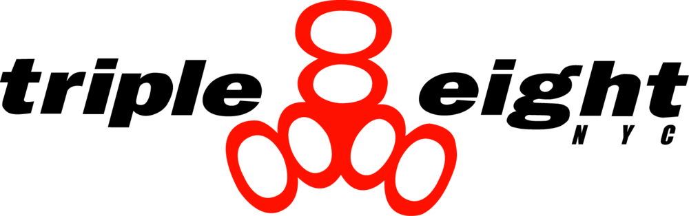 Triple Eight Nyc Logo Clipart (1000x314), Png Download