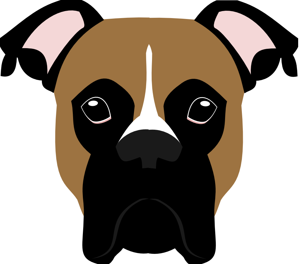 Dog Portraits By Clipart (981x861), Png Download