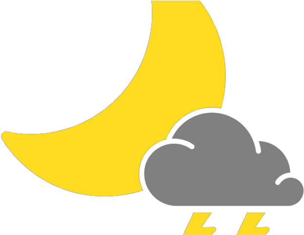 Weather Clipart Night - Png Download (640x480), Png Download