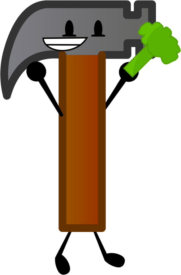 Hammer Hammer Clipart (610x902), Png Download