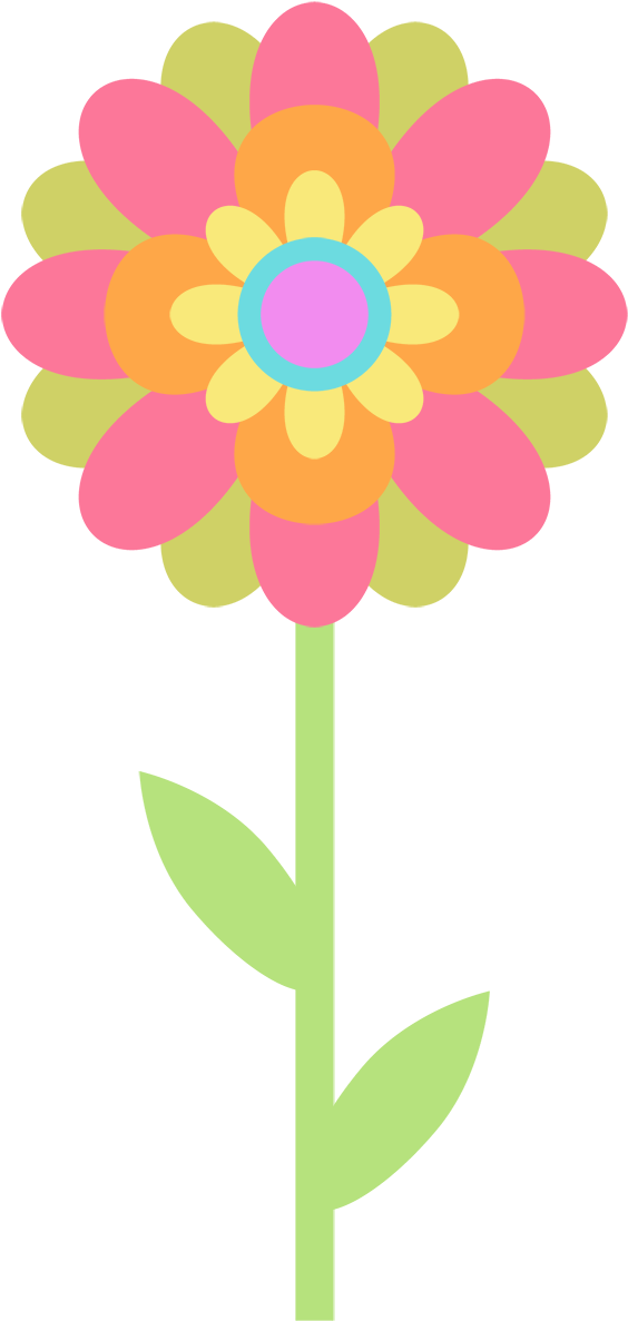 Pretty Flowers By Charly Renay Clipart (600x1232), Png Download